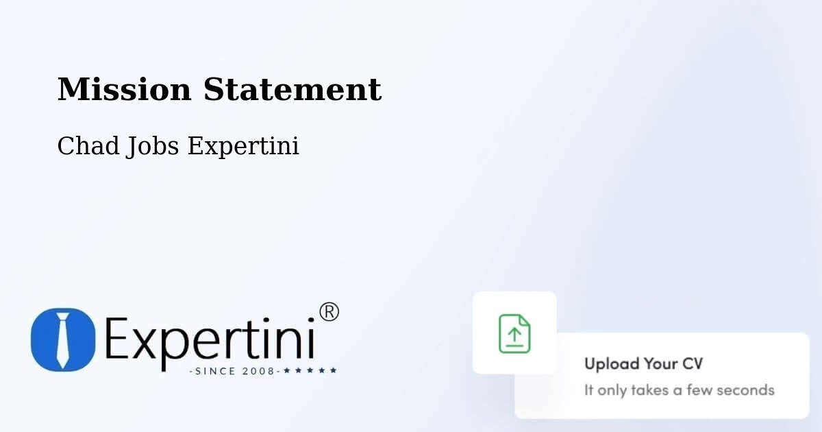 Corporate Mission – Bongor - Chad Jobs Expertini